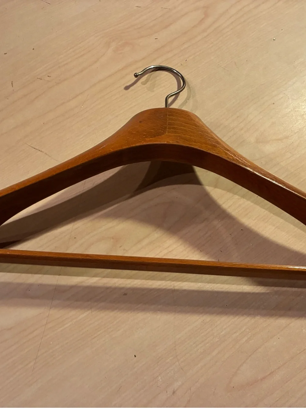 Vintage Fitwell 6 wooden clothes closet hanger made in Germany